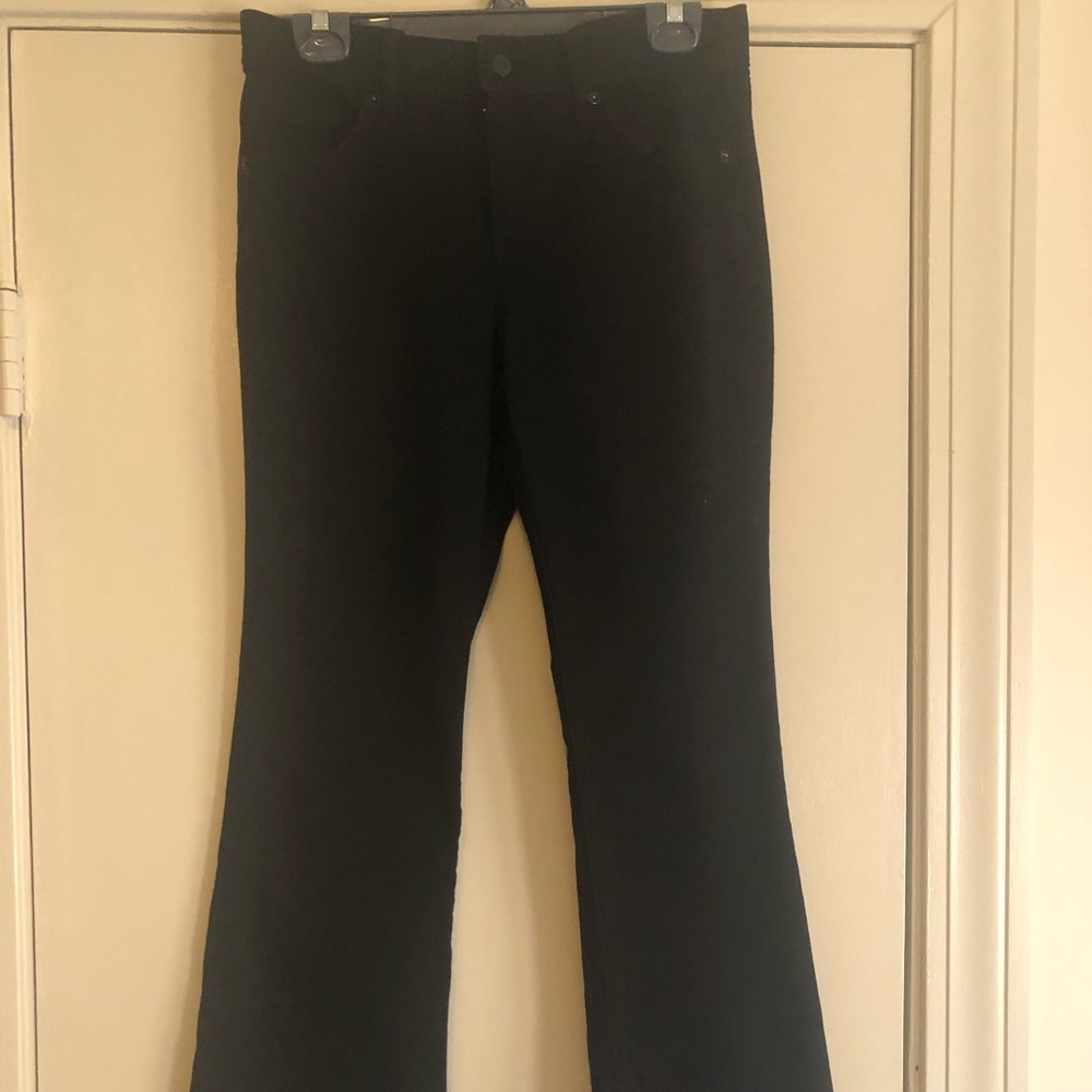 Express boot cut black jeans . Size 6R